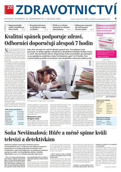 E-magazín Ze Zdravotnictví 6/2019 - A 11 s.r.o.