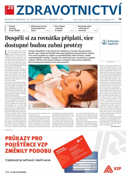 E-magazín Ze Zdravotnictví 19/2019 - A 11 s.r.o.