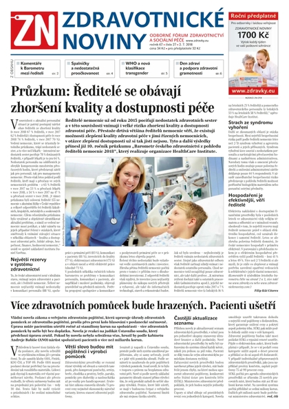E-magazín Ze Zdravotnictví 27/2018 - A 11 s.r.o.
