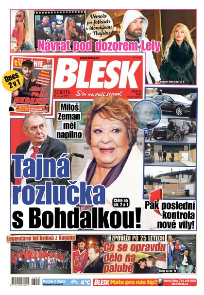 E-magazín Blesk - 25.2.2023 - CZECH NEWS CENTER a. s.