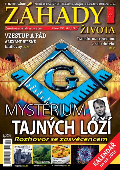 E-magazín Záhady života 1/2015 - Záhady života