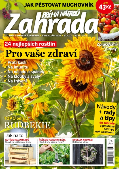 E-magazín Zahrada prima nápadů - 5/2022 - Jaga Media, s. r. o.