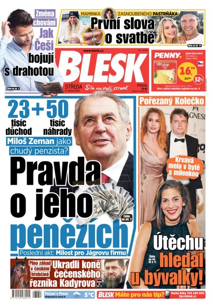 E-magazín BLESK - 8.3.2023 - CZECH NEWS CENTER a. s.