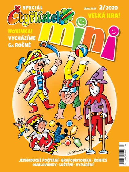 E-magazín Čtyřlístek Mini 2/2020 - Čtyřlístek