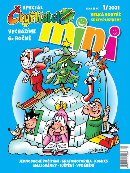 E-magazín Čtyřlístek Mini 1/2021 - Čtyřlístek