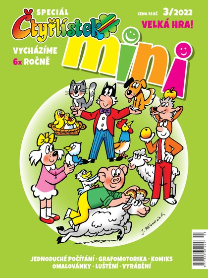 E-magazín Čtyřlístek Mini 3/2022 - Čtyřlístek