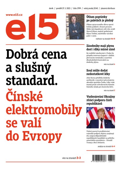 E-magazín E15 - 27.3.2023 - CZECH NEWS CENTER a. s.