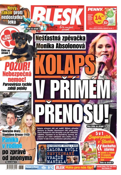 E-magazín Blesk - 29.3.2023 - CZECH NEWS CENTER a. s.