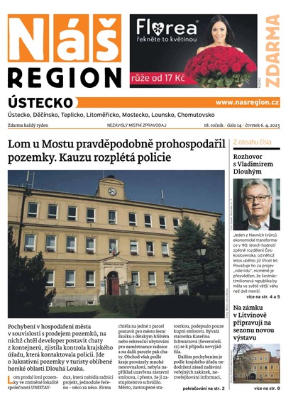 E-magazín Náš Region - Ústecko 14/2023 - A 11 s.r.o.