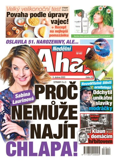 E-magazín Nedělní AHA! - 9.4.2023 - CZECH NEWS CENTER a. s.