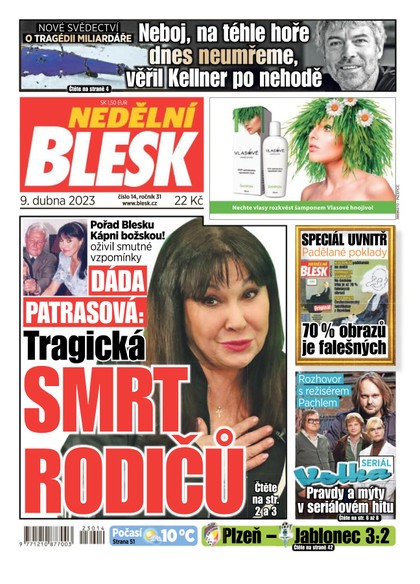 E-magazín Nedělní Blesk - 9.4.2023 - CZECH NEWS CENTER a. s.