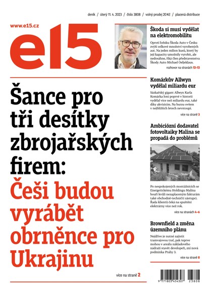 E-magazín E15 - 11.4.2023 - CZECH NEWS CENTER a. s.