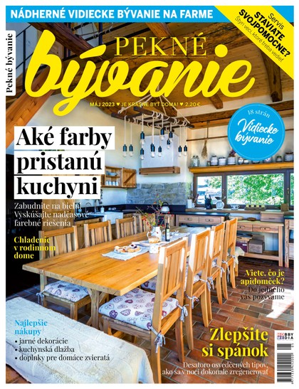 E-magazín Pekné bývanie 2023 05 - Hobby Media