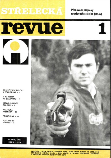 E-magazín Střelecká revue Archiv 1/1973 - Pražská vydavatelská společnost