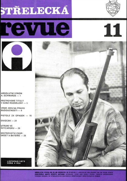 E-magazín Střelecká revue Archiv 11/1973 - Pražská vydavatelská společnost