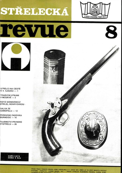 E-magazín Střelecká revue Archiv 8/1973 - Pražská vydavatelská společnost