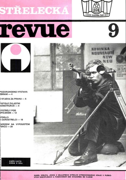 E-magazín Střelecká revue Archiv 9/1973 - Pražská vydavatelská společnost