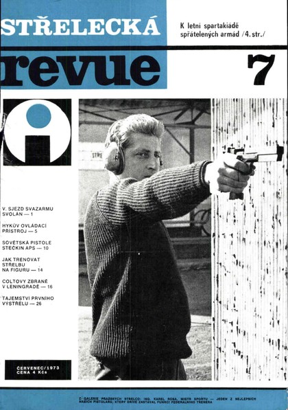 E-magazín Střelecká revue Archiv 7/1973 - Pražská vydavatelská společnost