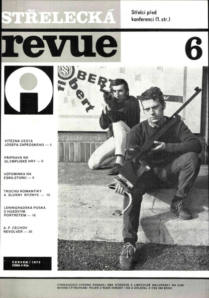 E-magazín Střelecká revue Archiv 6/1973 - Pražská vydavatelská společnost