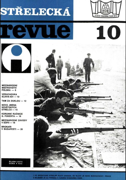 E-magazín Střelecká revue Archiv 10/1973 - Pražská vydavatelská společnost