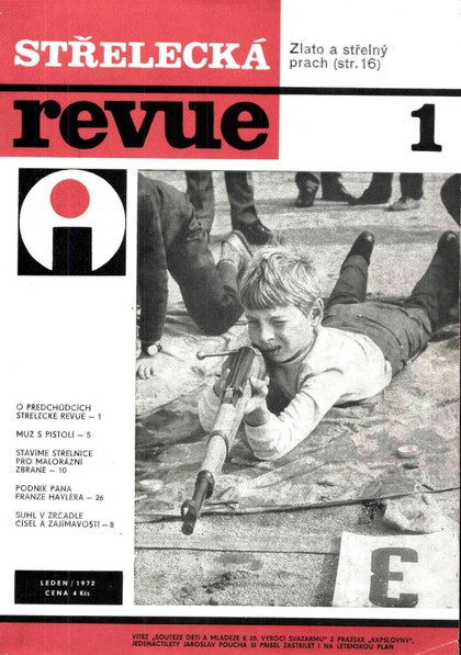 E-magazín Střelecká revue Archiv 1/1972 - Pražská vydavatelská společnost