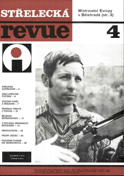 E-magazín Střelecká revue Archiv 4/1972 - Pražská vydavatelská společnost