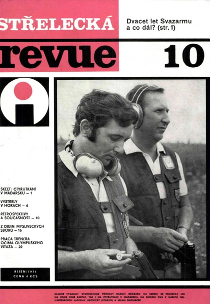 E-magazín Střelecká revue Archiv 10/1971 - Pražská vydavatelská společnost