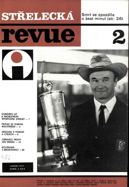 E-magazín Střelecká revue Archiv 2/1971 - Pražská vydavatelská společnost