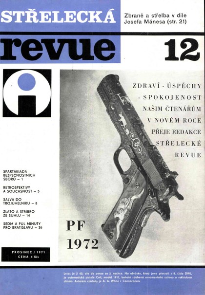 E-magazín Střelecká revue Archiv 12/1971 - Pražská vydavatelská společnost