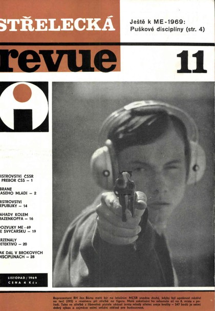 E-magazín Střelecká revue Archiv 11/1969 - Pražská vydavatelská společnost