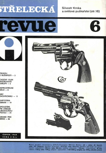 E-magazín Střelecká revue Archiv 6/1969 - Pražská vydavatelská společnost