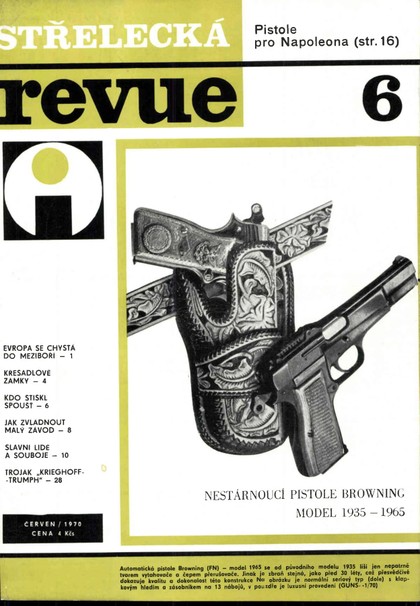 E-magazín Střelecká revue Archiv 6/1970 - Pražská vydavatelská společnost