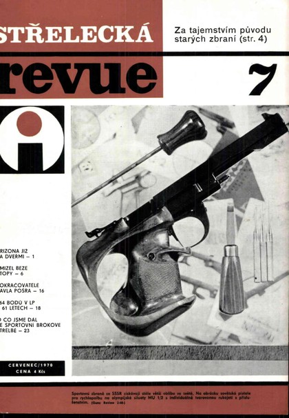 E-magazín Střelecká revue Archiv 7/1970 - Pražská vydavatelská společnost