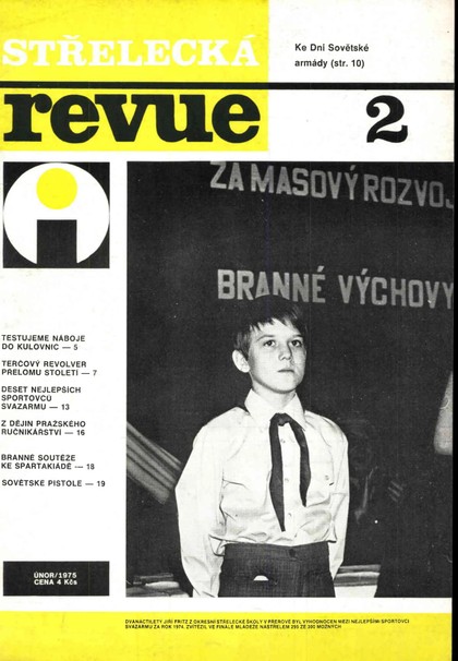 E-magazín Střelecká revue Archiv 2/1975 - Pražská vydavatelská společnost