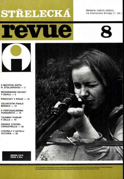 E-magazín Střelecká revue Archiv 8/1975 - Pražská vydavatelská společnost