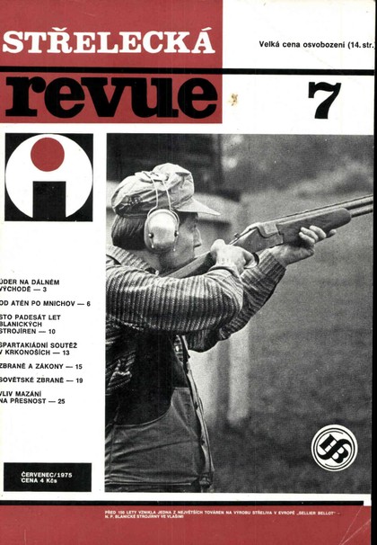 E-magazín Střelecká revue Archiv 7/1975 - Pražská vydavatelská společnost