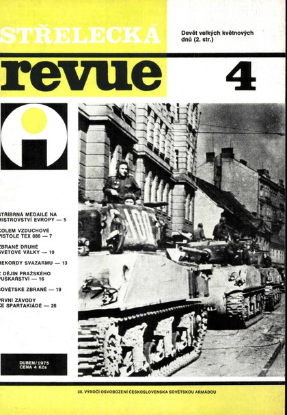 E-magazín Střelecká revue Archiv 4/1975 - Pražská vydavatelská společnost