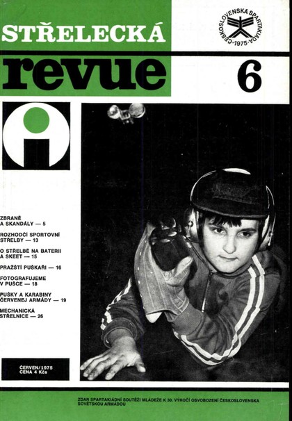 E-magazín Střelecká revue Archiv 6/1975 - Pražská vydavatelská společnost