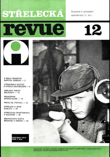 E-magazín Střelecká revue Archiv 12/1974 - Pražská vydavatelská společnost