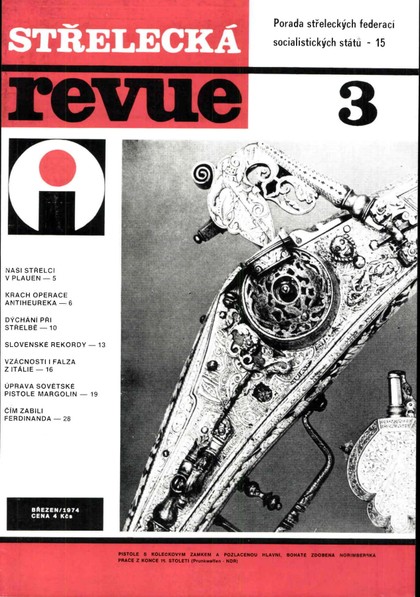 E-magazín Střelecká revue Archiv 3/1974 - Pražská vydavatelská společnost