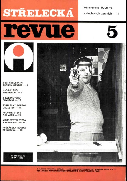 E-magazín Střelecká revue Archiv 5/1974 - Pražská vydavatelská společnost