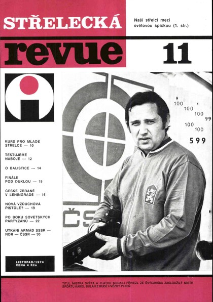 E-magazín Střelecká revue Archiv 11/1974 - Pražská vydavatelská společnost