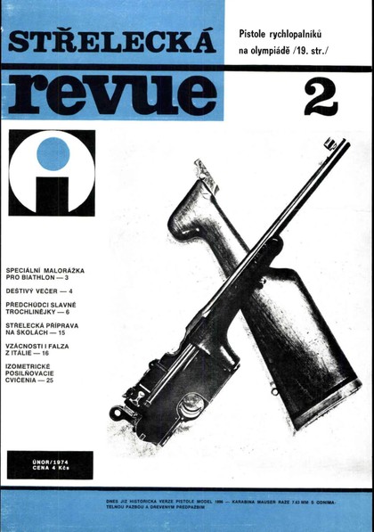 E-magazín Střelecká revue Archiv 2/1974 - Pražská vydavatelská společnost