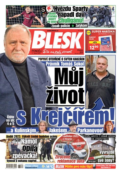 E-magazín Blesk - 17.4.2023 - CZECH NEWS CENTER a. s.