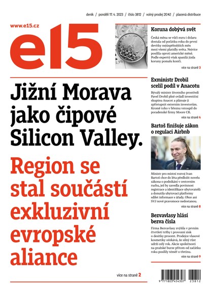 E-magazín E15 - 17.4.2023 - CZECH NEWS CENTER a. s.