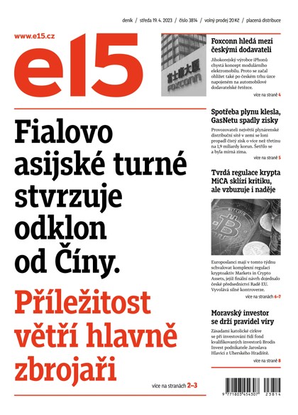 E-magazín E15 - 19.4.2023 - CZECH NEWS CENTER a. s.