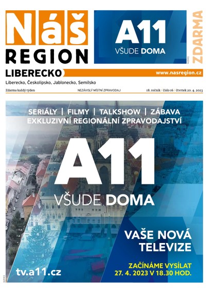 E-magazín Náš Region - Liberecko 16/2023 - A 11 s.r.o.