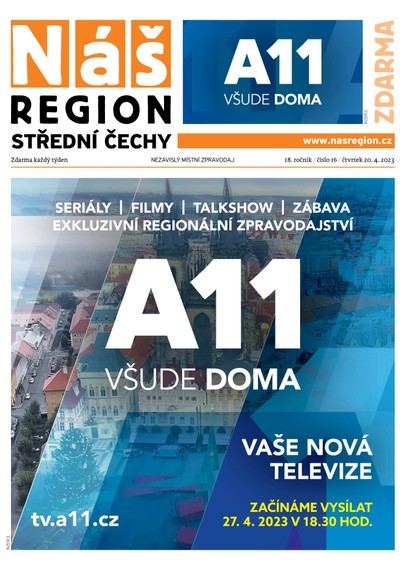 E-magazín Náš Region - Střední Čechy 16/2023 - A 11 s.r.o.