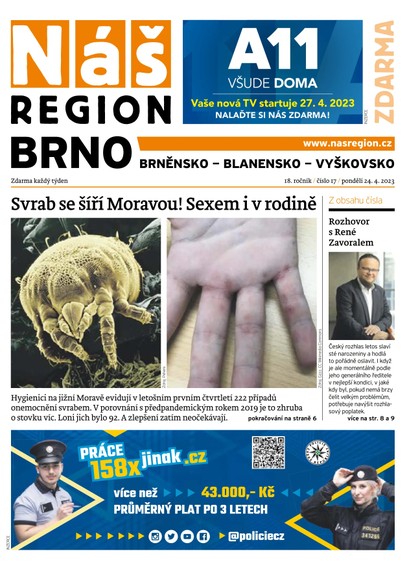 E-magazín Náš Region - Brno 17/2023 - A 11 s.r.o.