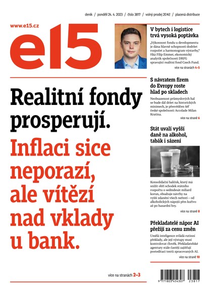 E-magazín E15 - 24.4.2023 - CZECH NEWS CENTER a. s.